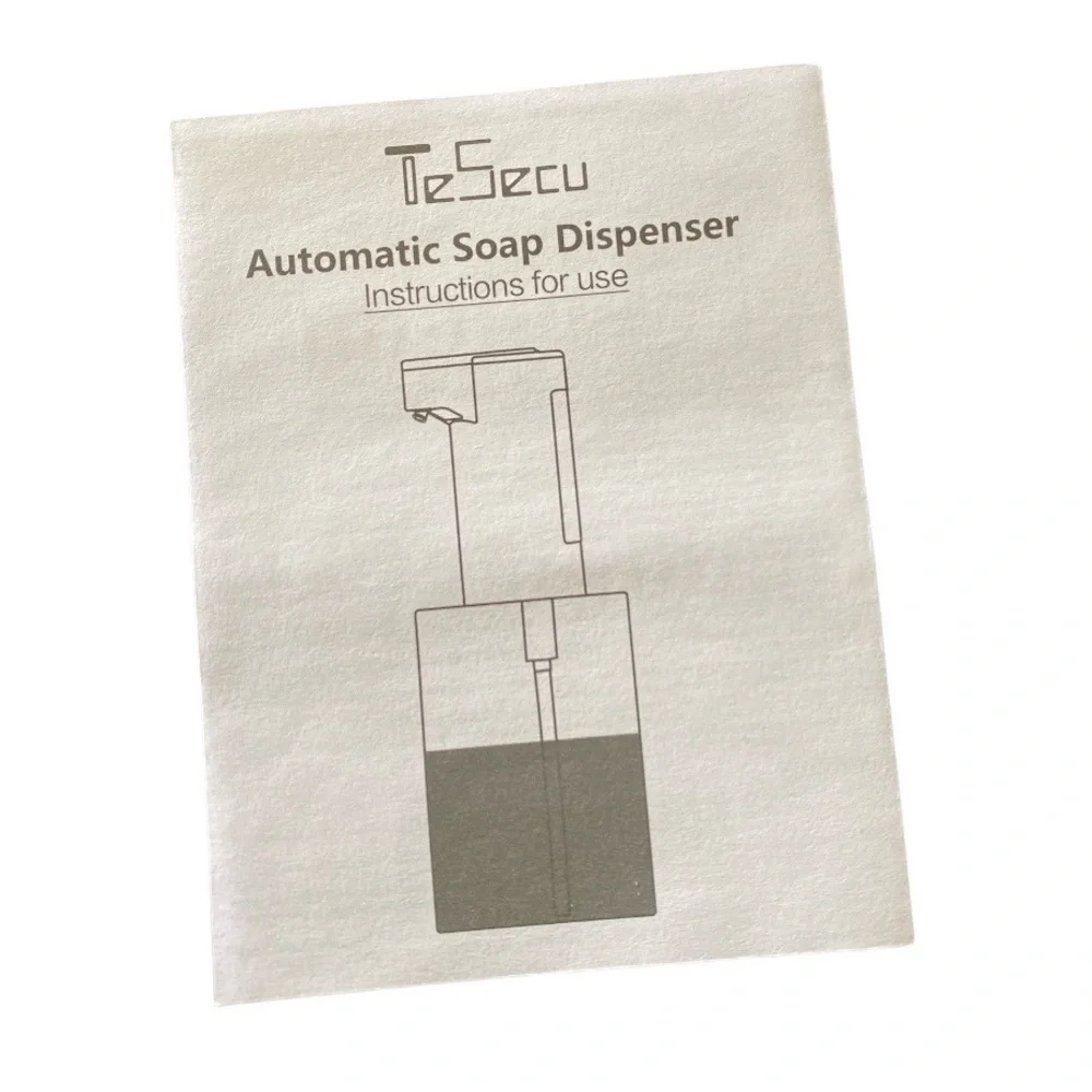 NEW! Touchless Soap Dispenser Automatic Foam Hands-Free Countertop Transparent